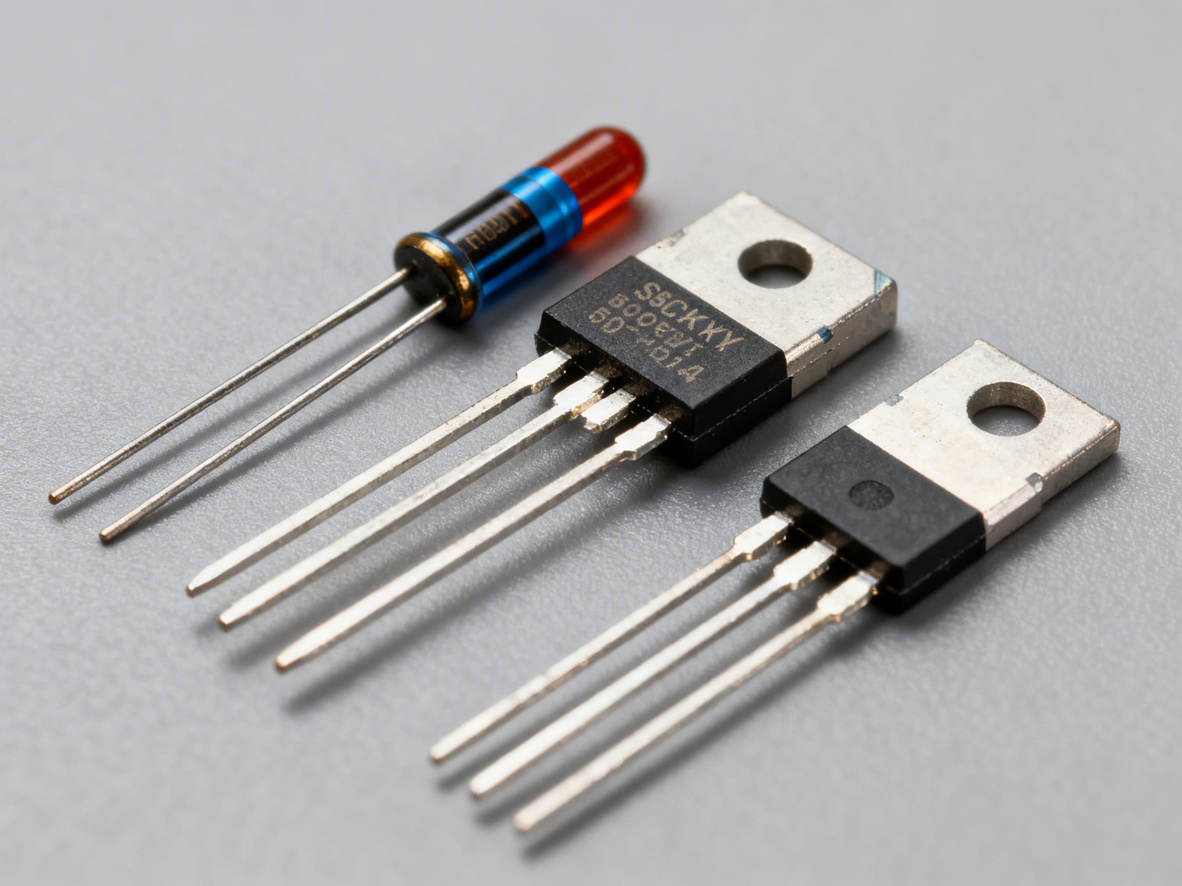 PCB with signal and reference diodes